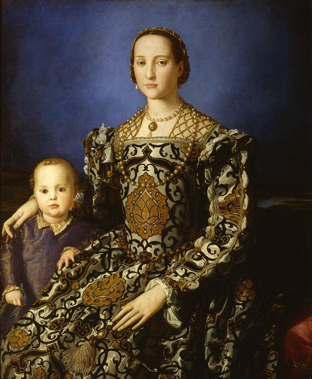 Agnolo Bronzino Eleonora of Toledo and her Son Giovanni (mk08) oil painting picture